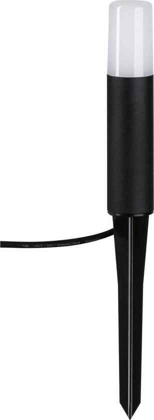 Paulmann 94737 LED buitenverlichting bolderlamp Classic insectvriendelijk IP44 500mm 2200K 4,3W 420lm 230V zwart E27 metaal goudlicht tuinlamp