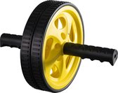 Body & Fit Ab Wheel - Krachttraining accessoire - Buikspierwiel - Zwart
