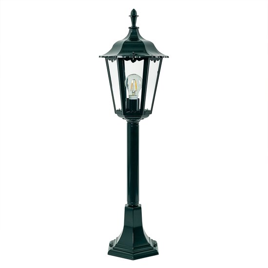 KS Verlichting - tuinlamp - Ancona - groen - E27 - aluminium - klassiek - buitenlamp