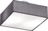 LED Plafondlamp - Plafondverlichting - Nitron Emrino - E14 Fitting - 2-lichts - Vierkant - Mat Nikkel - Aluminium