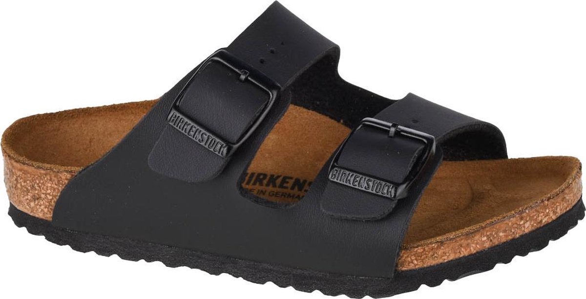 Birkenstock Arizona BF Kids 1005127, Kinderen, Zwart, slippers, maat: 33 EU  - Schoenen.nl
