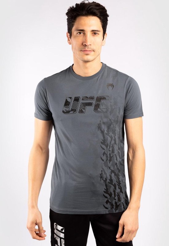 T-shirt UFC Venum Authentic Fight Week Grijs Taille S
