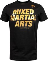 Venum Mixed Martial Arts MMA VT T Shirt Zwart Goud maat S