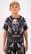 Venum Kids GLDTR 4.0 Dry-Tech T-shirt Zwart Wit Kids - 8 Jaar