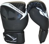 Punch Round No-Fear Bokshandschoenen Zwart Wit Kies hier uw maat Bokshandschoenen: 12 OZ