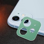 Lensbeschermingsring voor camera achteraan voor iPhone 11 (groen)