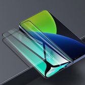 Voor iPhone 12/12 Pro ROCK 2.5D Groen licht Oogbescherming Anti-blauw licht Volledig scherm gehard glasfilm