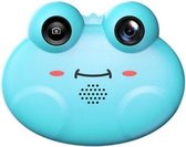 Frog Mini Children Digital HD Camera Single Lens SLR Toy Camera (Blue)
