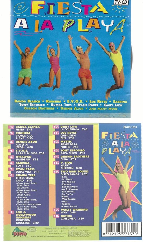 FIËSTA A LA PLAYA - ZOMERHITS