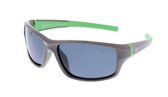 H.i.s Zonnebril 80101 Cat. 3 Rechthoekig Grijs/groen/blauw