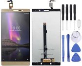 Lcd-scherm en digitizer volledige montage voor Lenovo Phab2 PB2-650 PB2-650N PB2-650M PB2-650Y (goud)