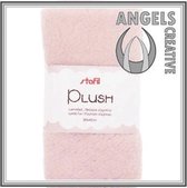 Plush, lamsvel roze, Afmeting: 30 cm x 40 cm , 100% polyester