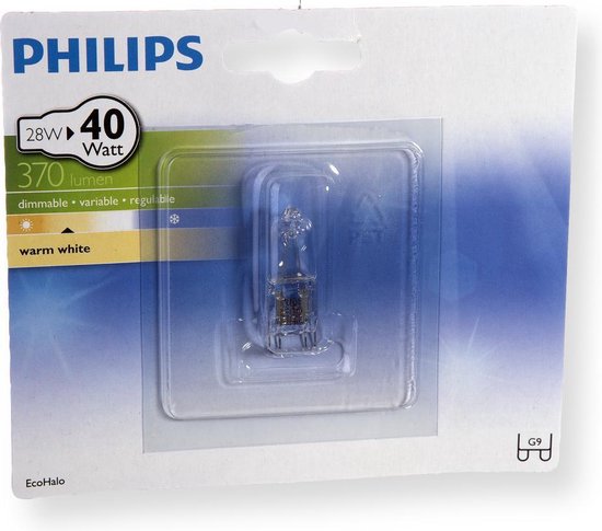 Philips Eco Halogeen Capsule G9 28w = 40w 230-240V | bol.com
