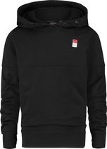 Vingino Basic Hoody Jongens Trui - Deep Black - Maat 98