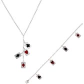 Orphelia  SET-2625 - Ketting(en) met armband(en) - Zilver 925 - 19/42 cm