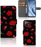 Étui portefeuille portefeuille Xiaomi Mi 11 Lite étui pour smartphone cadeau de la Saint-Valentin