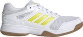 adidas Speedcourt Dames - Sportschoenen - Volleybal - Indoor - wit/geel