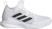 adidas Crazyflight Mid - Sportschoenen - wit/zwart - Volleybal -