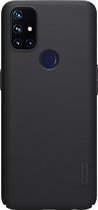 Nillkin - OnePlus Nord N10 5G Hoesje - Super Frosted Shield - Back Cover - Zwart