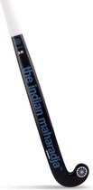 The Indian Maharadja Indoor Gravity 10 -36.5 inch-carbon 10 Hockeystick Unisex - zwart-jeansblauw