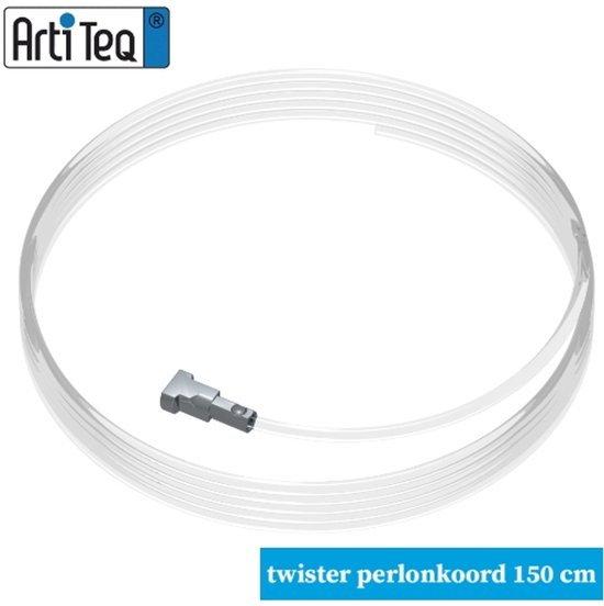 Système de suspension de tableau-Artiteq-système de suspension murale-système de suspension blanc-20 mètres (y compris les crochets et les cordons) 9.6806S