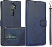 Voor Geschikt voor Xiaomi Redmi Note 8 Pro Kalf Textuur 2 in 1 Afneembare Magnetische Achterkant Horizontale Flip Lederen Case met Houder & Kaartsleuven & Portemonnee & Fotolijst (
