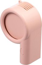 A9 Hangende nekventilator USB Desktop Handheld Handige ventilator (roze)