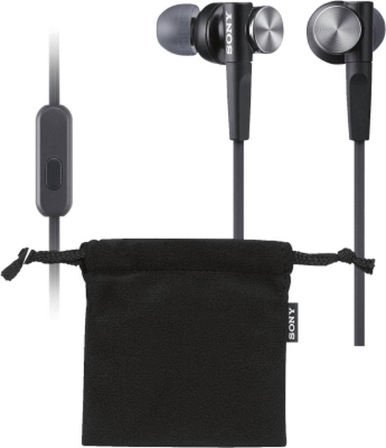Sony MDR-XB50AP - In-ear oordopjes - Zwart - Sony