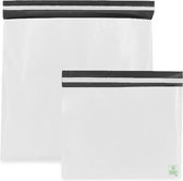 Plastic Verzendzakken 50x46 cm Wit (250 st.)