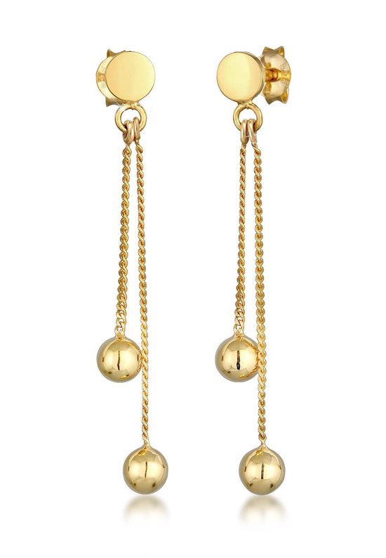 Elli - Catena di Figaro Basic Geo Look Trend Blogger in Argento