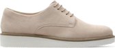 Clarks - Dames schoenen - Baille Stitch - D - taupe suede - maat 6,5