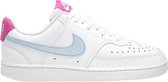 Nike - Wmns Court Vision Low - Sneakers Leer - 38,5 - Wit