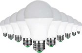 E27 ledlamp 12W 220V A60 180 ° (10 stuks) - Wit licht - Overig - Pack de 10 - Wit licht - SILUMEN