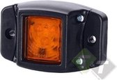 Zijmarkeringslamp, Contourlamp LED, Oranje, 12 tot 24 Volt, Horpol
