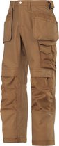 Snickers Canvas+ Werkbroek HP 3214 - Mannen - Bruin - 50