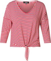 ES&SY Uriana Jersey Shirt - Red/White - maat 40