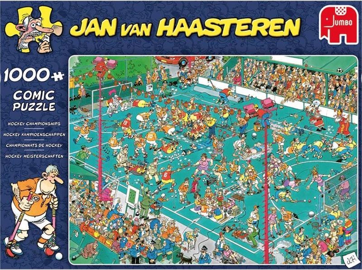Jan van Haasteren Hockey Kampioenschappen puzzel - 1000 stukjes | bol.com