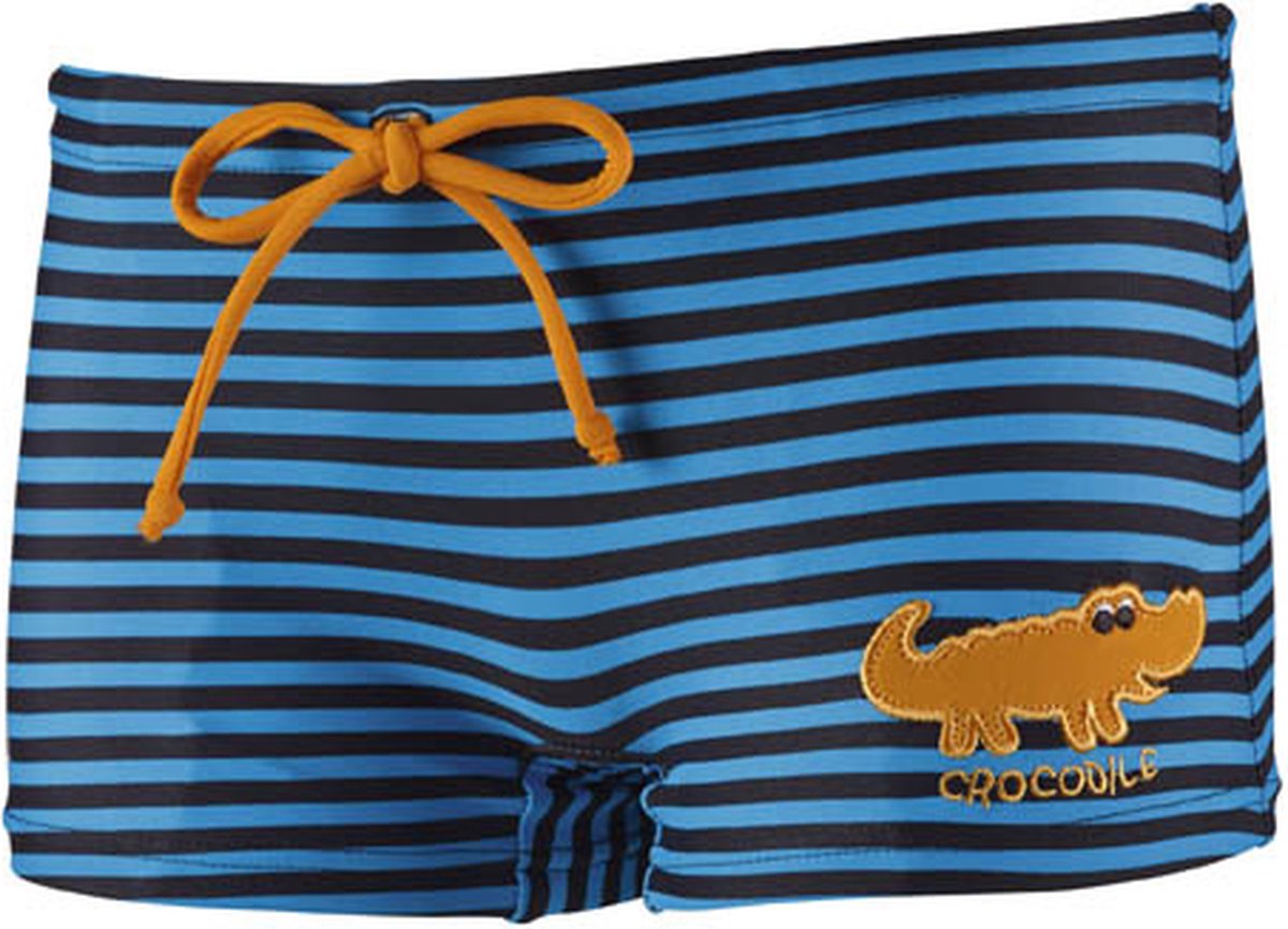 Beco Zwembroek Crocodile - Jongens - Polyamide - Blauw/zwart - Maat 80