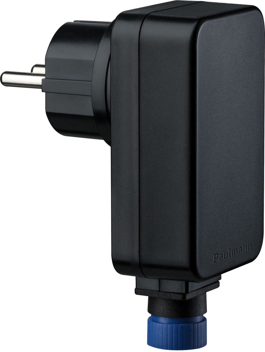 Paulmann Plug & shine voeding 230/24v dc ip44 230/24v 21va zwart afbeelding
