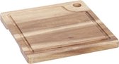 Snijplank - Dienblad - Plateau - 20x20xh1,5cm - Acacia
