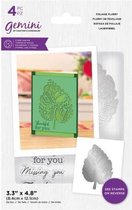 Gemini Clearstamp&snijmal set - Abstract Shape - Foliage Flurry