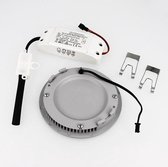 LED Downlight 12cm aluminium inbouw 8W 2900K IP44 dimbaar