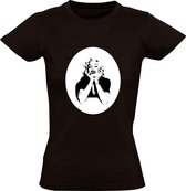 Madonna Dames t-shirt | Zwart