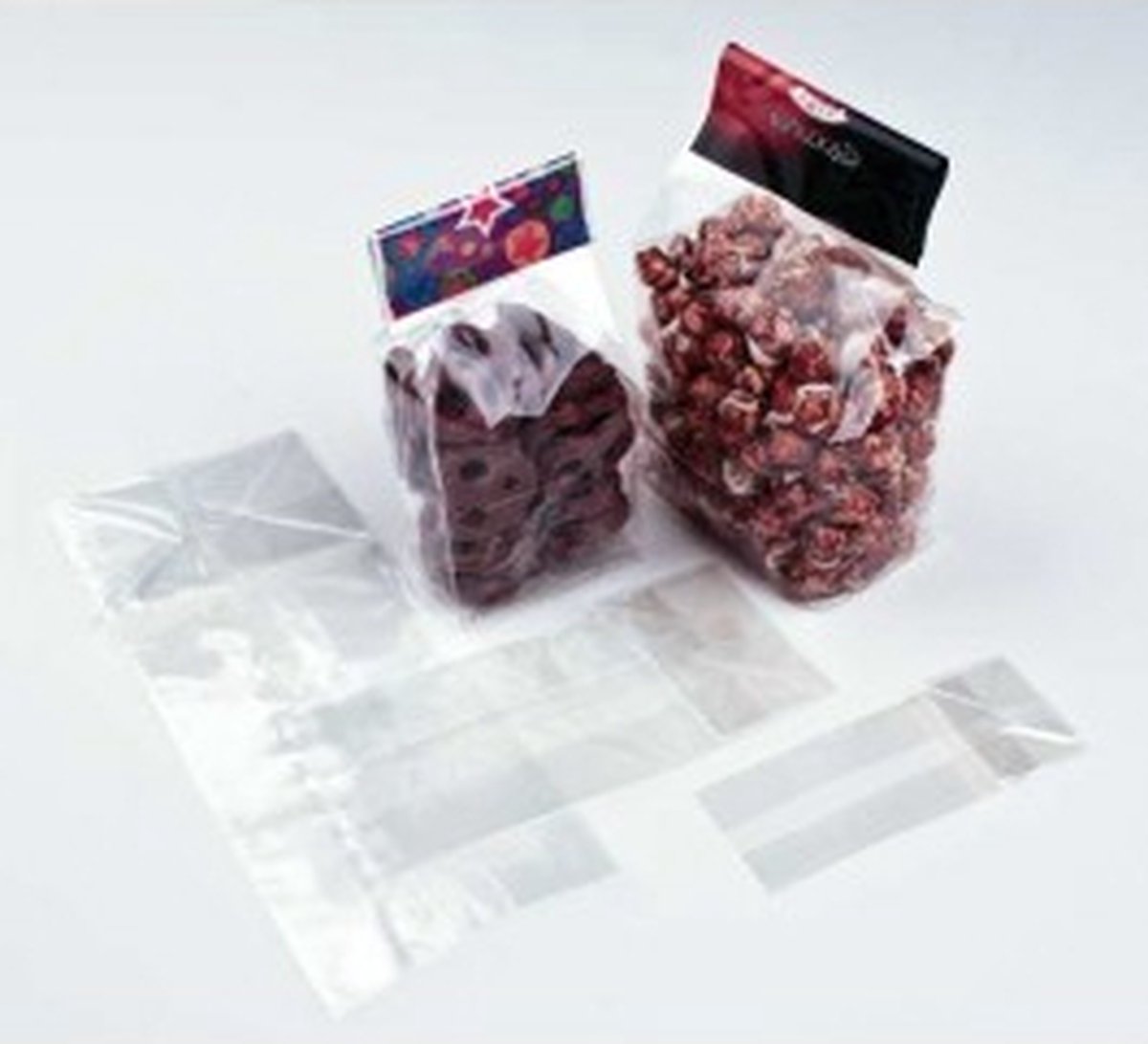 Blokbodemzakken 8,9x5,7x24,8cm (100 stuks) | Uitdeelzakjes