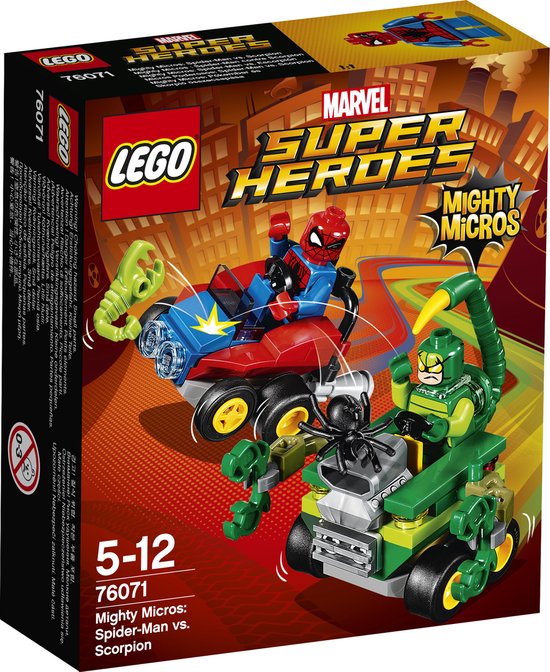 Lego Super Heroes: Spider-man Vs. Scorpion (76071)