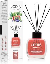 LORIS - Parfum - Geurstokjes - Huisgeur - Huisparfum - Blueberries & Apple - 120ml - BES LED