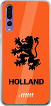 6F hoesje - geschikt voor Huawei P30 -  Transparant TPU Case - Nederlands Elftal - Holland #ffffff