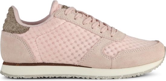 Woden - Dames schoenen - Ydun Suede Mesh II - roze - maat 41 | bol.com