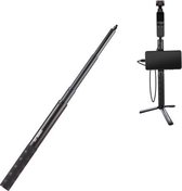 STARTRC 1108528 1,1 m Dedicated Aluminium Legering Draadbediening Intrekbare Selfie Stick Verlengpaal voor DJI OSMO Pocket 2