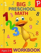 Preschool Activity Books- Big Preschool Math Workbook Ages 2-4